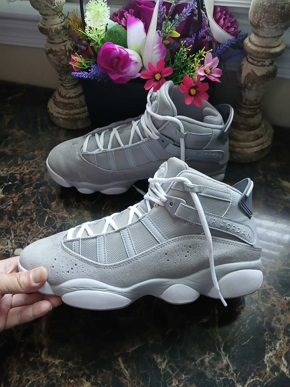 🇺🇸 4th of July Jordan 6 Rings Streetwear/Lifestyle Shoes  10.5 for Men